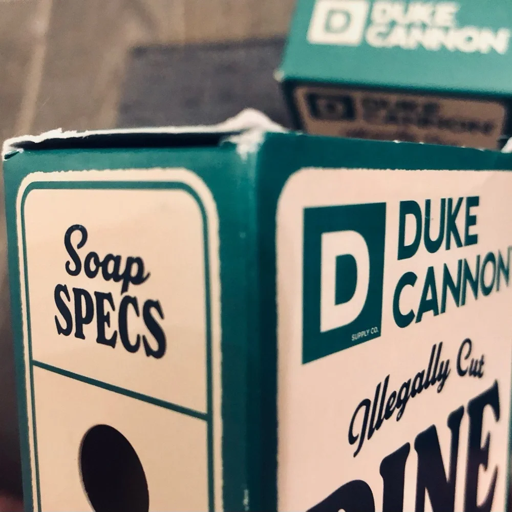 Duke Cannon Illegally Cut Pine Soap - 2 Bars - New Seasonal